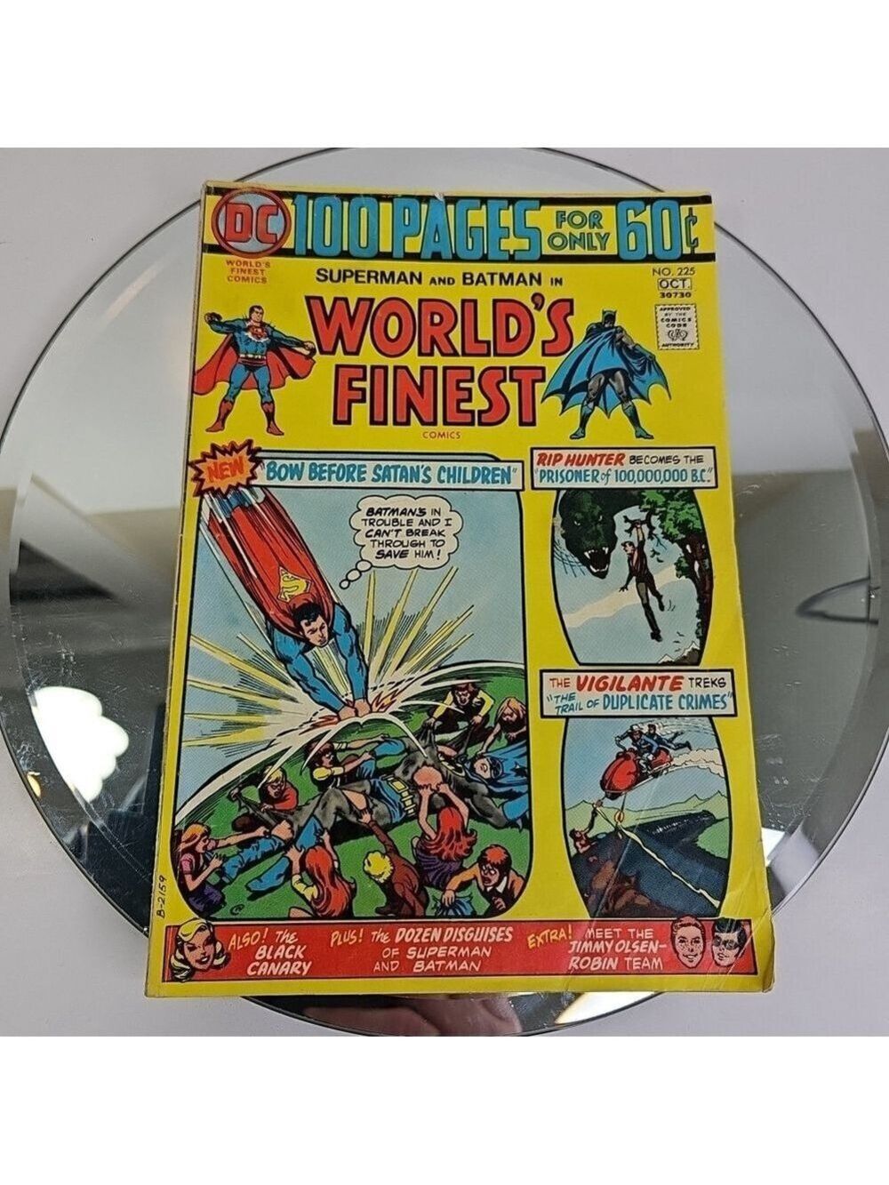 WORLD'S FINEST COMICS #225, Superman, Batman 100 Page Giant, DC Comics 1974
